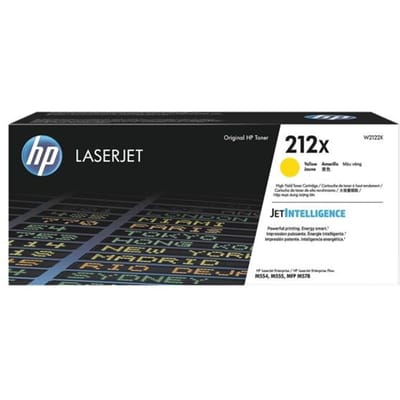 HP W2122X nr. 212X toner cartridge geel hoge capaciteit (origineel)