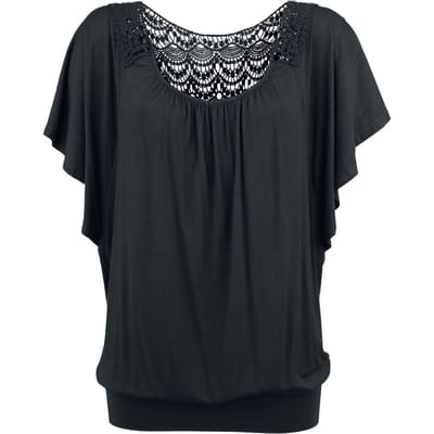Black Premium by EMP T-shirt - Bat Shirt - S tot 5XL - voor Vrouwen - zwart