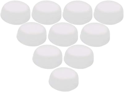 Fluitdop en Oordoppen, Zachte Siliconen Fluitdop voor Open Gaten, Universele Fluitstopper 7 x 3mm, 10 Stuks per Verpakking