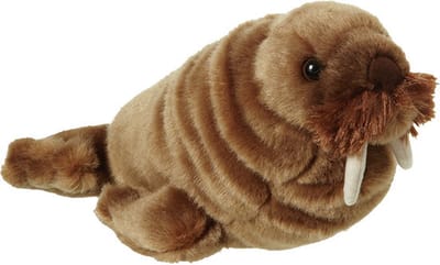 Nature Planet walrus Knuffel - walrus - 30 cm - water knuffeldieren - pluche