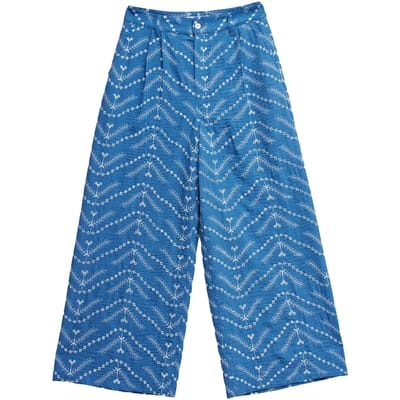 Broek met borduursels dames Salsa Jeans Chino