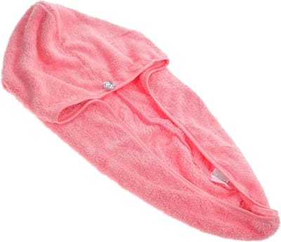 Haardroog Kap - Sneldrogend Handdoek - Haar Drogen - Super Absorberend - 68x26cm - Rood