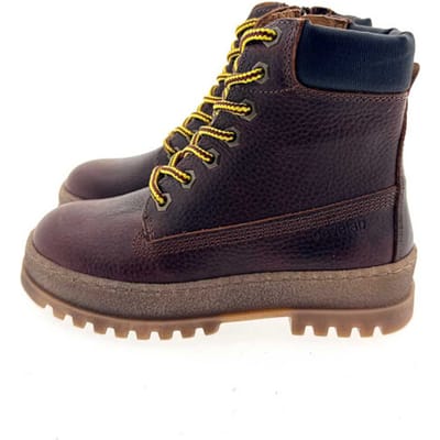Develab - 45383 - Half-hoog - Kleur: Cognac - Maat: 29