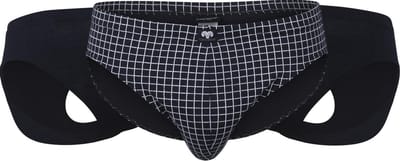 Ceceba 3-pak heren slips - Foxe-packet 2270 - navy ruit - XXXL