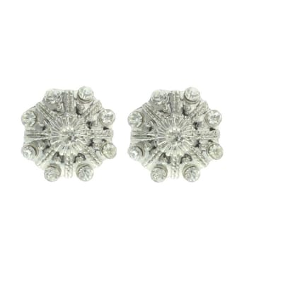 Behave - Vintage oorstekers met kristallen steentjes - Nikkelvrij - Modeaccessoire