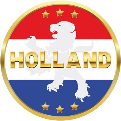 Bierviltjes Holland - 50x stuks - Nederland - versiering - onderzetter