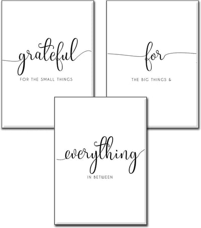 Goodivery ® Inspirerende Poster Set Met Motiverende En Grappige Teksten Voor Elke Kamer