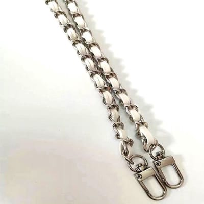 Allecto - Zakketting - Schouderriem - 120 cm - Zilveren ketting