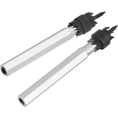 2Pcs Spot Weld Drill Bit High Speed Steel Hex Shank Electric Power Tool Accessories