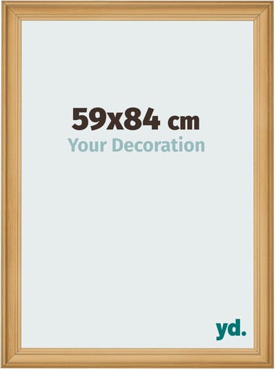 Your Decoration - Fotolijst 59x84 cm - MDF - Dennen Houtnerf - Lazio