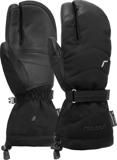 Reusch Nadia R-TEX XT Lobster skihandschoen - zwart - dames - maat 6,5