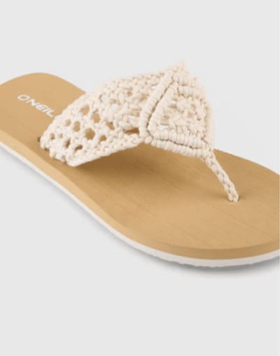 O'neill Ditsy Crochet Sandals Snow White | Wit | Maat: 42