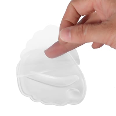 Cosensi - High Heels Silicone Pads - Transparant - Herbruikbaar - Voorkom Slipping - Comfortabel en Veilig - Voor Dames - 2 Stuks