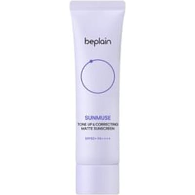 beplain Sunmuse Tone Up & Correcting Matte Zonnebrandcrème SPF50+ PA++++ Stralende Basis 50ml