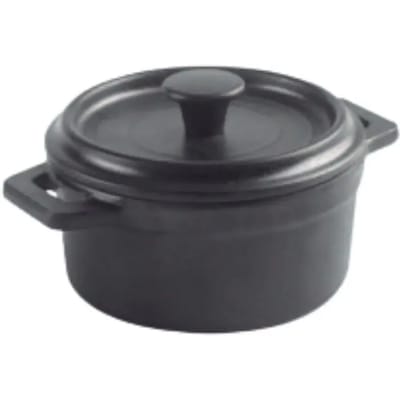 Melamine minisauspan met deksel Lacor D.10 cm