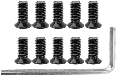 Dailygoody - 10-delige Schroefvervangingsschroevendraaierset - Hoogwaardig gereedschap - Compact formaat - Multifunctioneel - Ideaal voor elektrische ...