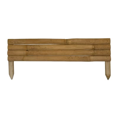 Masters of Bamboo® Bamboe Insteek Borderrand Naturel Tali - 90 x 35 cm - Tuinrand