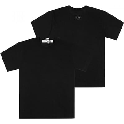 Comme Des Garcons Ax T341 051 1 T-shirt Manches Courtes Sac Play Cœur Noir Waffen Union AX-T341-051 1 (XL) black