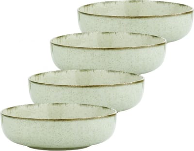 Kitchen Trend kom Ocean 15 cm Zeegroen, set van 4