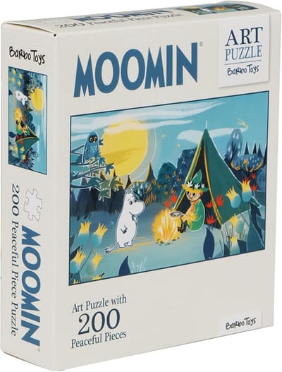 Moomin Puzzel 200 Stukken voor Vanaf 8 Jaar - Kleurrijk Knutselwerk