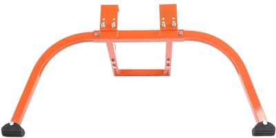 Allecto Plus - Robuuste ladder-dakhaak met Quickclick-stabilisator en wiel voor eenvoudige dakgootreiniging - 500 lbs draagvermogen