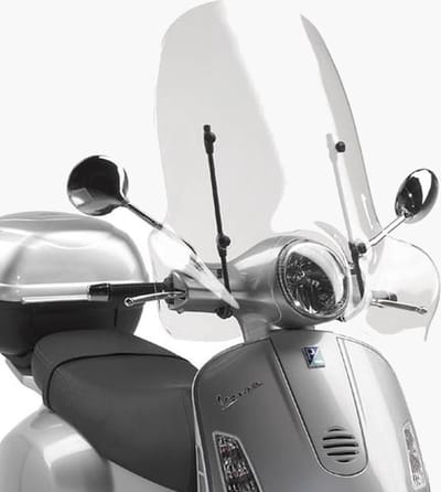 Vespa LX Hoog Windscherm inclusief bevestigingsset