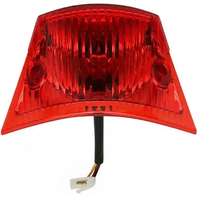 p2r achterlicht voor piaggio 125 zip scooter 2000 tot 2020 bay15d 12v 18/5w nieuw