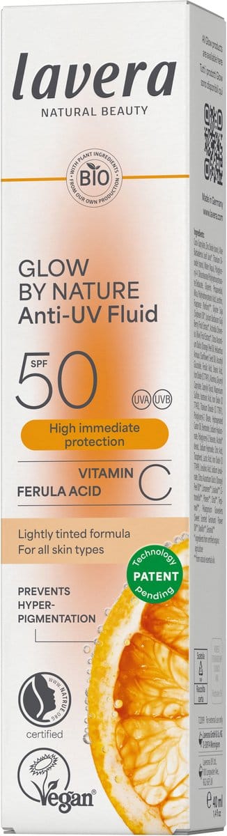 lavera Glow by Nature Anti-UV Fluid SPF 50