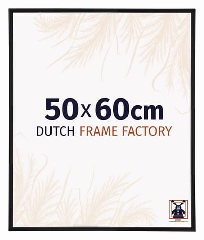 Fotolijst 50x60 cm - Kunststof - Zwart Mat - Angers