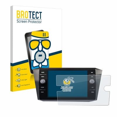 BROTECT - Screenprotector voor Volkswagen Discover Media Golf Alltrack / Tiguan 2018 - Folie Beschermfolie Beschermglas matte