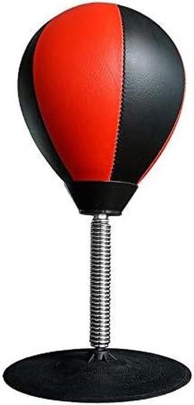Bokszak Bal - Trainingsbal - Fitness Training - Snelle Rebound - 700 g - Zwart