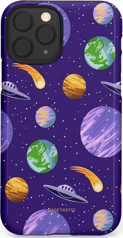 Casetastic Hoesje Geschikt voor Apple iPhone 11 Pro - Stijlvolle Beschermende Duo-layer Case - Ufo verkeer