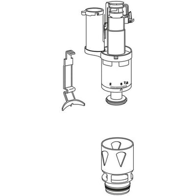 Mepa drain valve set 590740UPSKSCB21