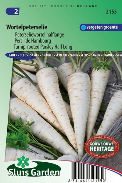 Sluis Garden - Wortelpeterselie Halflange