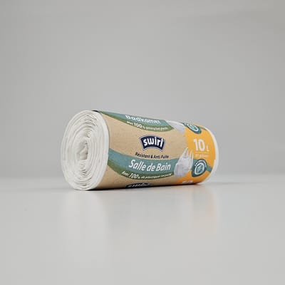 Swirl Pedaalemmerzakken met Handvat 10 liter - 28 x 37 stuks - Voordeelverpakking XXL