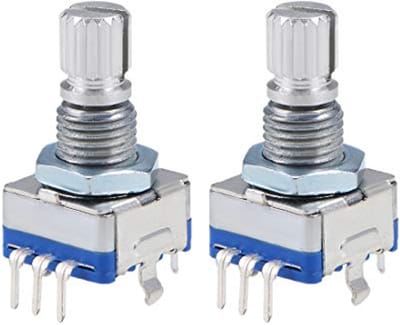 360 Graden Draaibare Encoder en Potentiometer - 15 mm - 2 Stuks