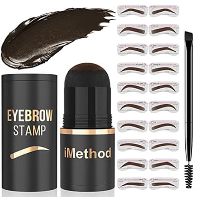 Perfecte Oogbrauw Stempel en Sjabloon Set - Eenvoudig in Gebruik en Langdurige Oogbrauw Make-up