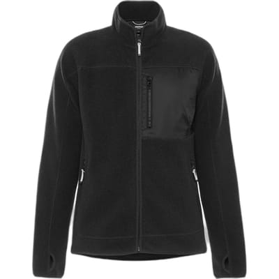 Fristads Argon micro fleecejack dames - Zwart - XS