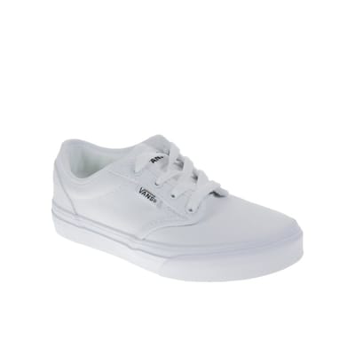 Vans Atwood Lace-Up Wit Canvas Kinderslippers UDT7HN