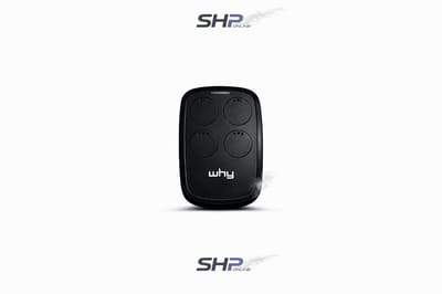WHY EVO NOA UNIVERSELE AFSTANDBEDIENING, DE VERVANGENDE HANDZENDER VAN DE WHY EVO 2ND GENERATION, VERVANGENDE HANDZENDER, 4 KANAALS, LICORISE BLACK
