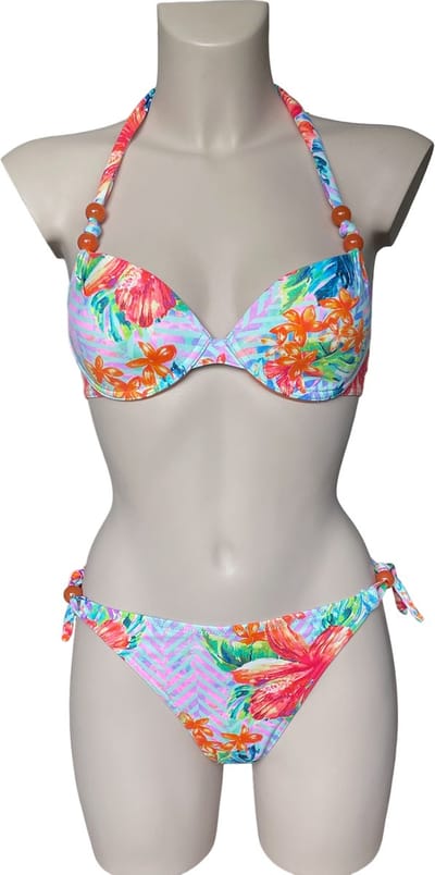 Cyell - Fiji Floral - halter bikiniset - 36B + 40 / 70B + L
