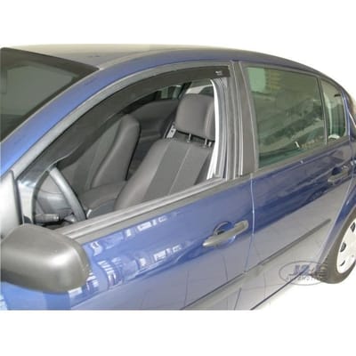 Déflecteurs d'air - J&J AUTOMOTIVE - Heko - Renault Megane 2 - Fumé - Acrylique renforcé
