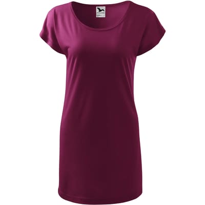 Dames t-shirt jurk Malfini Love 123