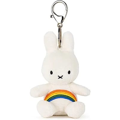 Bon Ton Toys Nijntje - Rainbow Keychain Offwhite - 10 cm - 4''