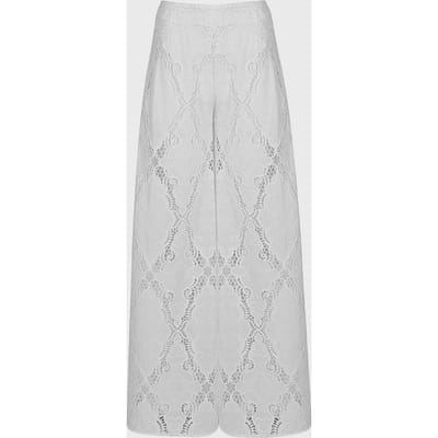Anne Fontaine Antibes White Size: 36 | Formal pants Outlet | Dames | Wit