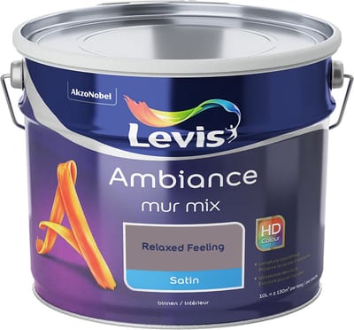 Levis - Ambiance Mur Satin Mix - Relaxed Feeling - Mengverf - 10 L