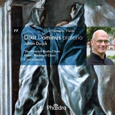 Vlaams Radio Koor, Gents Madrigaalkoor, Clari Cantuli - In Flanders' Fields 77: Dixit Dominus Oratorio (CD)