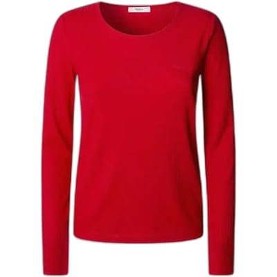 Pepe Jeans Batu T-shirt Met Lange Mouwen Rood S Vrouw