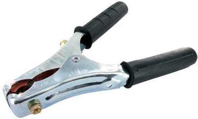 Acculaadtang 500 amp?re zwart onge?soleerd