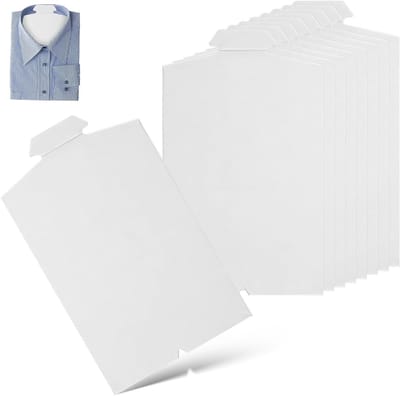 Kleding Vouwborden - Shirt Organizer - Kleding Opbergen - Anti-kreuk Effect - 20 Stuks - Wit